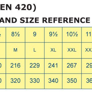 glove hand size