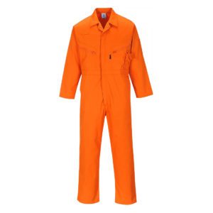 Portwest C813 Liverpool Zipper Coverall Orange
