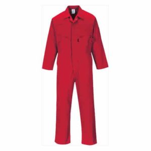 Portwest C813 Liverpool Zipper Coverall Red