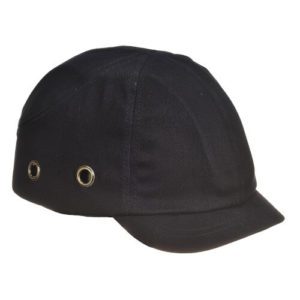Portwest Short Peak Bump Cap PW89 Black