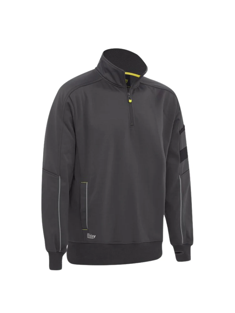 4ZIPPULLOVERWITHSHERPALINING BCCG FRONT BISLEY Fleece 1/4 Zip Pullover 6924 - Image 6