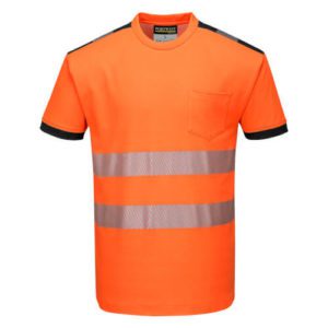 Portwest PW3 Hi-Vis Short-Sleeve T-Shirt T181