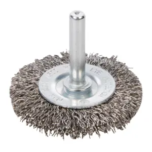 Rotary stainless steel wire wheel brush