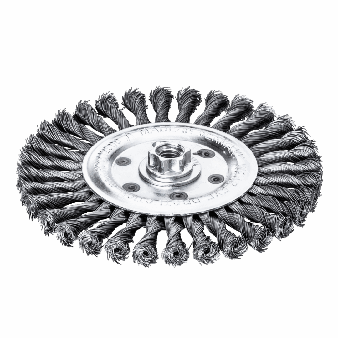 Lessmann Knot Wheel Brush