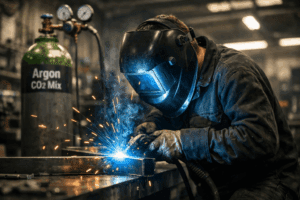 MIG welding gas