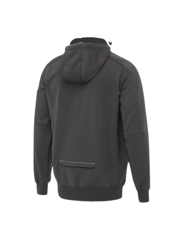 FLEECEZIPFRONTHOODIEWITHSHERPALINING BCCG BACK Bisley Front Zip Fleece Hoodie with Sherpa Lining - K6925 - Image 4