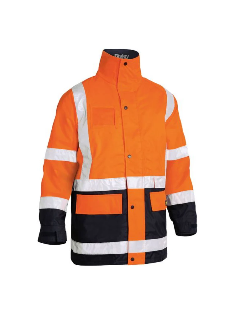 Bisley HI Vis 5 in 1 Rain Jacket