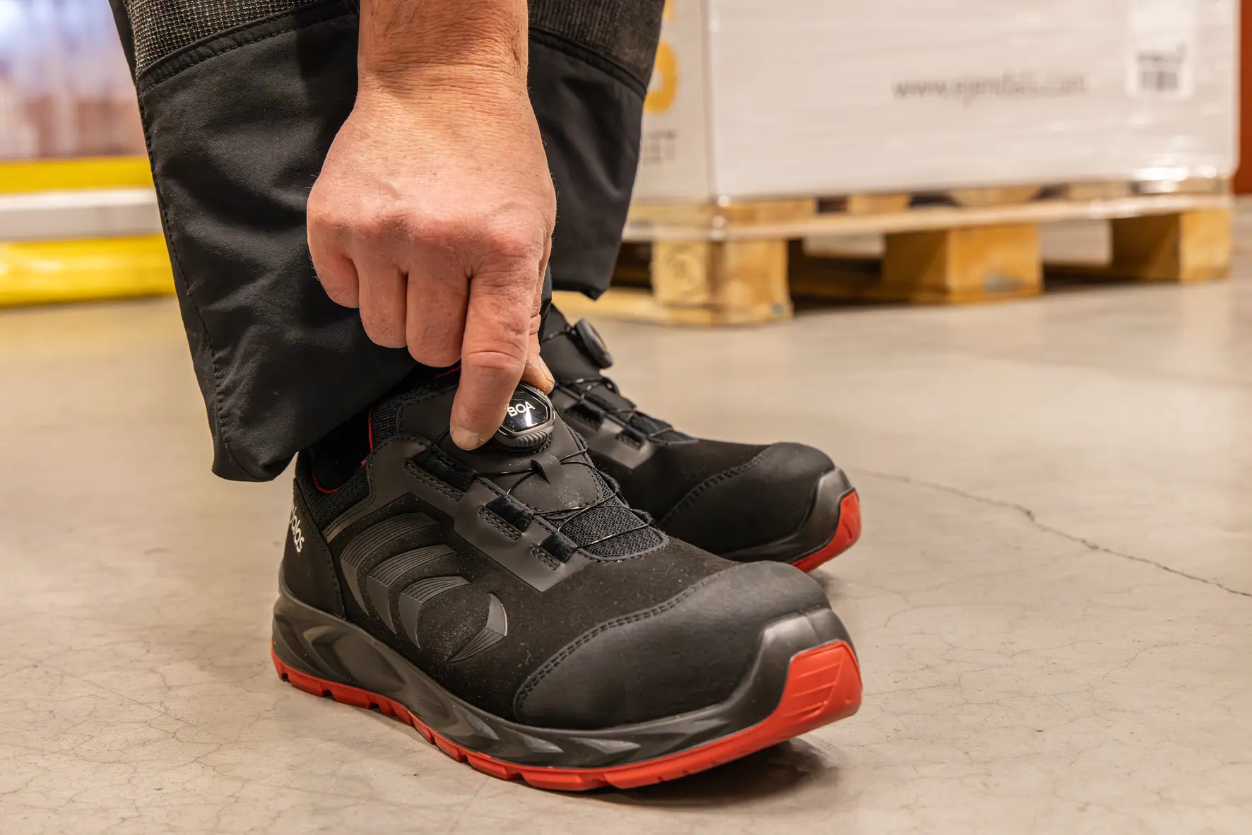 ei 1065 2 JALAS Flex 1065 Safety Shoe - Metal-free shoe with BOA Fit - Image 7